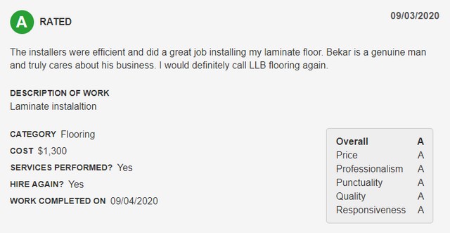 4 - Laminate Flooring -  - Buy in the usa at LLB Flooring LLC